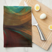 Blue Eye Modern Abstract Fine Art Cool Pattern #16 Theedoek (Quarter Fold)