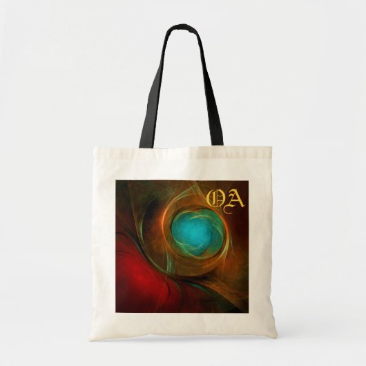 Blue Eye Modern Abstract Fine Art Cool Pattern #16 Tote Bag (Voorkant)