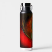 Blue Eye Modern Abstract Fine Art Cool Pattern #16 Waterfles (Voorkant)