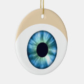 Blue Eye-Ornament Keramisch Ornament (Rechts)