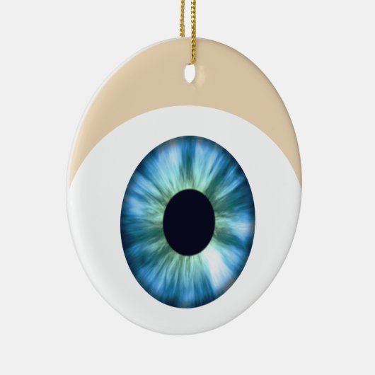 Blue Eye-Ornament Keramisch Ornament (Rechts)