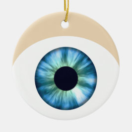 Blue Eye-Ornament Keramisch Ornament