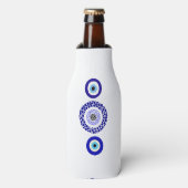 Blue Eye Protection Koozie (Fles Voorkant)
