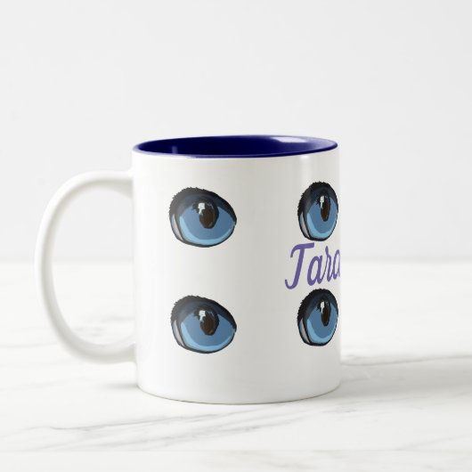 Blue Eye Specialized Tweekleurige Koffiemok (Links)