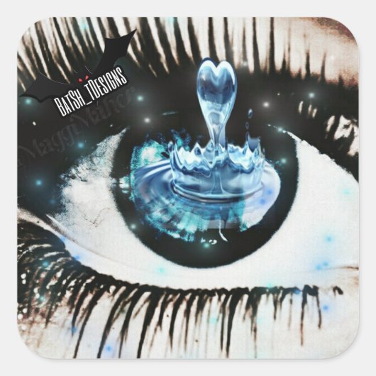 Blue Eye Stickers (Voorkant)