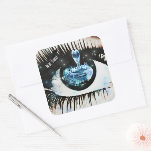 Blue Eye Stickers (Envelop)