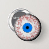 Blue Eyeball Button (Voorkant /achterkant)