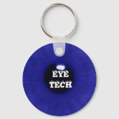 Blue Eyeball Sleutelhanger (Voorkant)
