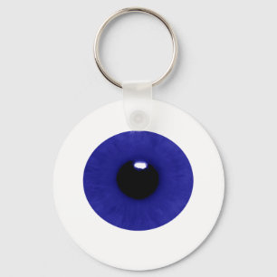 Blue Eyeball Sleutelhanger
