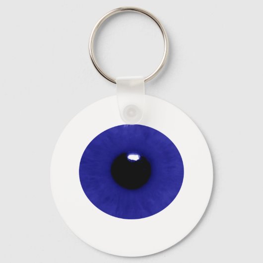 Blue Eyeball Sleutelhanger (Voorkant)