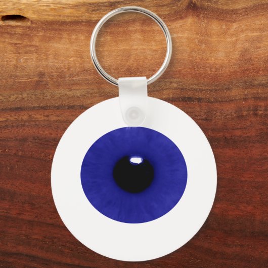 Blue Eyeball Sleutelhanger (Voorkant)