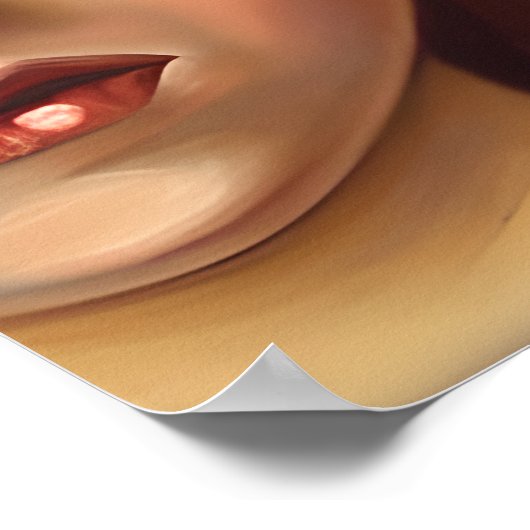 Blue Eyed Angel Poster (Hoek)