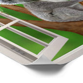 Blue-Eyed Baby Koala Beer Fake Window Poster (Hoek)