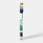 Blue Eyed Bigfoot in the Mountains iPhone Hoesje (Rechterkant)