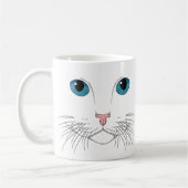 Blue Eyed Cat Coffee Mok (Links)