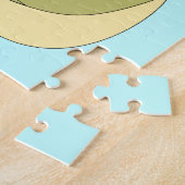Blue Eyed Cat Jigzaag Puzzle Legpuzzel (Zijkant)