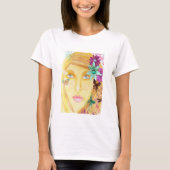 Blue Eyed Girl T-shirt (Voorkant)