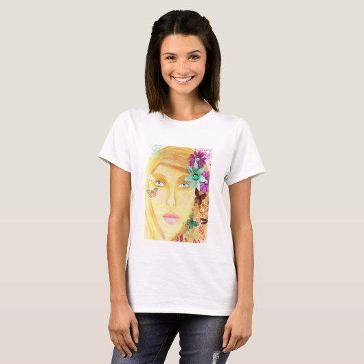 Blue Eyed Girl T-shirt (Voorkant volledig)
