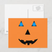 Blue Eyed Jack-O-Lantern Briefkaart (Voorkant / Achterkant)