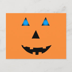 Blue Eyed Jack-O-Lantern Briefkaart