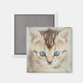 Blue Eyed Kat Magneet (Voorkant / Achterkant)