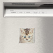 Blue Eyed Kat Magneet (Insitu (Vaatwasser))