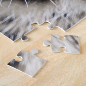 Blue Eyed Leopard Photography Art Legpuzzel (Zijkant)