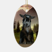 BLUE EYED NIGERIAN DWARF CHRISTMAS ORNAMENT (Rechts)