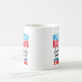 Blue Eyed Redhead Funny Coffee Mok Gifts (Center)