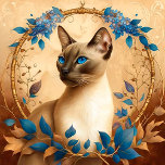 Blue Eyed Siamese Cat Jigzaag Puzzle Legpuzzel<br><div class="desc">Met een verbluffend portret van een blauwachtige Siamese kat,  een verbluffende puzzel die de schoonheid en de genade van deze majestueuze katten weergeeft. Of je nu een kattenliefhebber bent of gewoon mooie kunst waarderen,  deze puzzel is zeker om indruk te maken.</div>