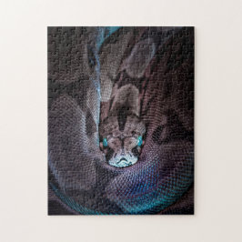 Blue-Eyed Snake Jigzaag Puzzle Legpuzzel