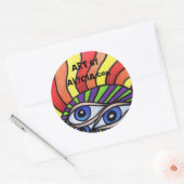 Blue Eyed Sun Stickers (Envelop)