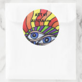 Blue Eyed Sun Stickers (Tas)