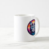 Blue-Eyed Sunrise Cat Coffee Mug Koffiemok (Voorkant rechts)
