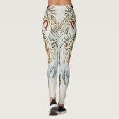Blue Eyed Wolf Dream Catcher Leggings (Achterkant)