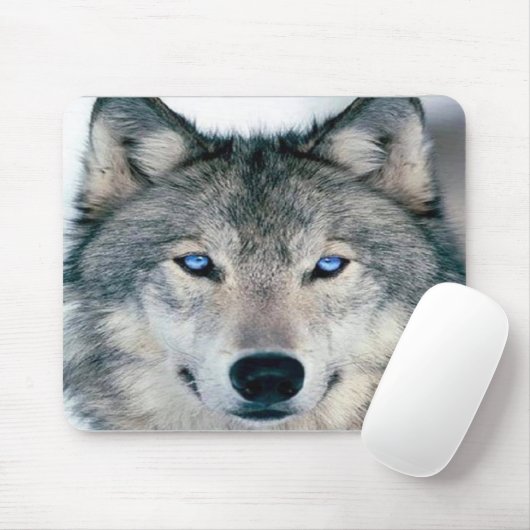 Blue Eyed Wolf Muismat (Met muis)