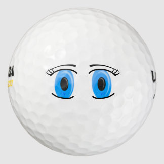 Blue Eyes Afbeelding golfbal Golfballen