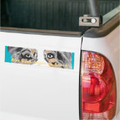 Blue Eyes Aussie aan boord Bumpersticker (Op Truck)