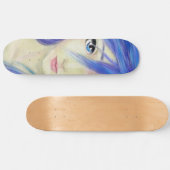 Blue Eyes-bericht Persoonlijk Skateboard (Horizontaal)