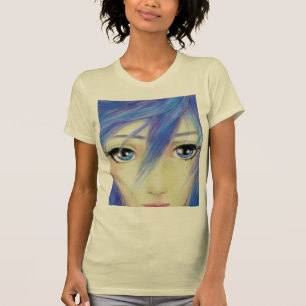 Blue Eyes-bericht T-shirt