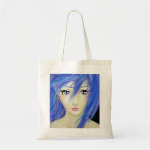 Blue Eyes-bericht Tote Bag