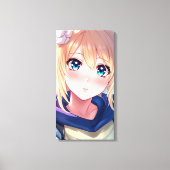 Blue Eyes  Canvas Afdruk (Voorkant)