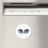 Blue Eyes-Cartoon Magneet (Insitu (Vaatwasser))