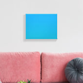 Blue Fade Canvas Art (Insitu (Woonkamer))