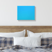 Blue Fade Canvas Art Afdruk (Insitu (Slaapkamer))