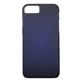 Blue Fade iPhone 7 Hoesje daar (Achterkant)
