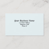 Blue Fade met Stars Klantloyaliteit Kaarten Klantenkaartje (Achterkant)