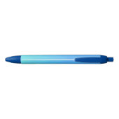 Blue Fade Personalised Ink Pen (Achterkant)