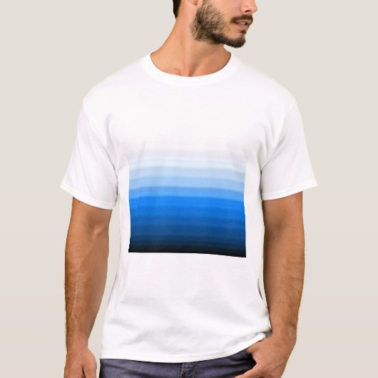 Blue Fade T-shirt (Voorkant)