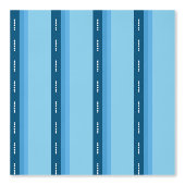 blue faded stripes with dots behang (Voorkant)